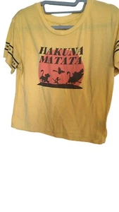 Disney Movie T Shirt The Lion King - Hakuna Matata - Size Medium ( 7-9) - Picture 1 of 3
