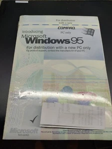 Installazione Windows 95; CD, COA e libro mai usati - Foto 1 di 2
