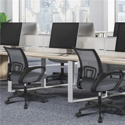 Office Computer Chair Ergonomic Desk Chair with Back Support Arms Study or Work