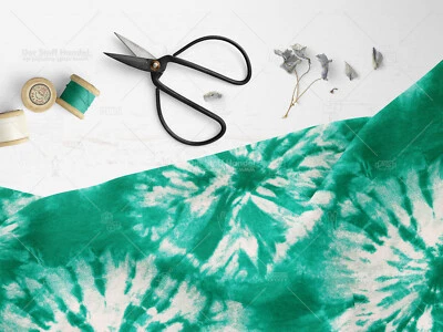 CANVAS Stoff Baumwolle Dekostoff Batik AQUA EUR 17,98/m - Bild 1 von 2