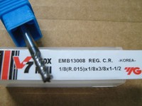 1/"x1 1//2/"LOCx4/"OAL W//.04R V7 4FLT Carbide End Mill YG-1 Aitin coat /"NEW/"