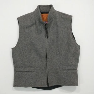 SCHAEFER OUTFITTER Vest Womens Large Wool Blend MADE IN USA Full Zip - Picture 1 of 8