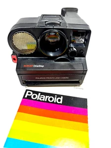 Polaroid Sonar One Step Pronto Land Camera Owners Manual & Strap New NOS onestep - Picture 1 of 7