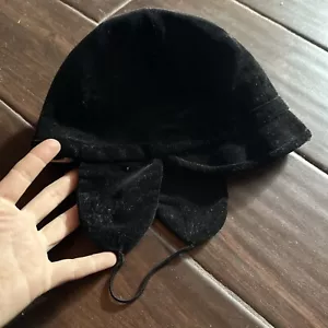 Antique Vintage Velvet Silk lined Child’s Cap Hat 1920s - Picture 1 of 4