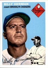 1995 Topps Archives BROOKLYN DODGERS #70 Billy Herman COACH