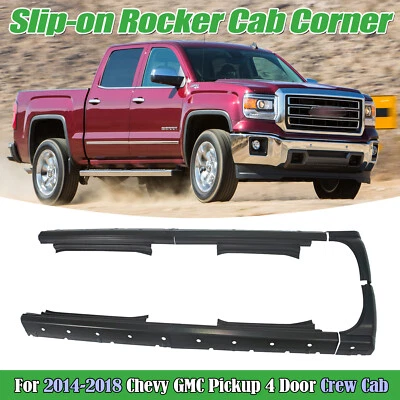 Panel basculante deslizable cabina esquina para camioneta Chevy GMC 2014-2018 doble cabina 41,5 pulgadas Foto 1 de 4