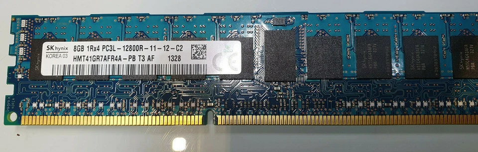 4 x 8GB = 80 GB - DDR3-1333 REG PC3L-12800R 1Rx4 - Photo 1/1