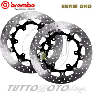 Coppia dischi freno KTM Adventure 1190 R 2014 2015 2016 / KIT Brembo ANTERIORI - Foto 1 di 6