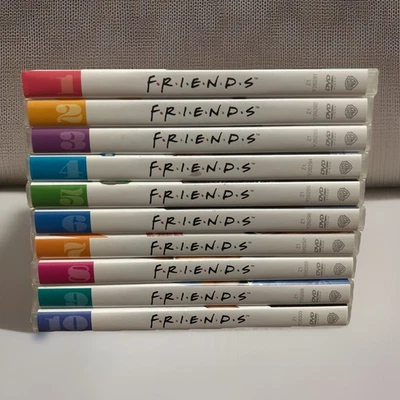 Friends Complete Season One - Ten | 10 Case DVD Set Region 2  - No Box - image 1 of 3