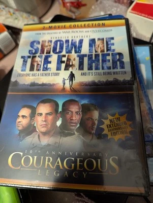 2-Movie Collection: Show Me the Father/Courageous Legacy (DVD, 2021) NEW SEALED! - Image 1 of 3