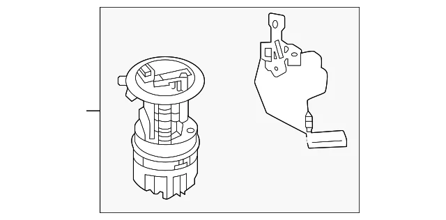 Bomba de combustible original Nissan 17040-6RR0A Foto 1 de 2