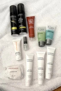 Lot Of 11 ALL BRAND NEW! Travel Bath Items Kenetmd/Kūer/Lanovera/Philosophy - Picture 1 of 7