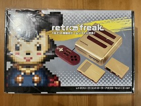 Retro Freak Video Game Console CY-RF-BBK Yamada 50th Japan Limited Gold Color FS