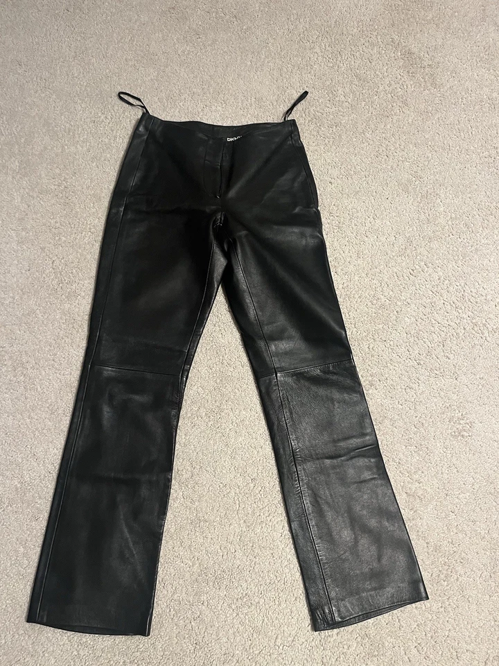 Leather Pants Size 2 DKNY - Image 1 of 1