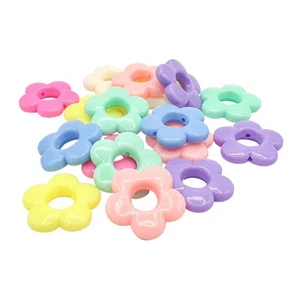 Perles fleurs pastel 1,9 x 0,4 cm 40 g - Imagen 1 de 1