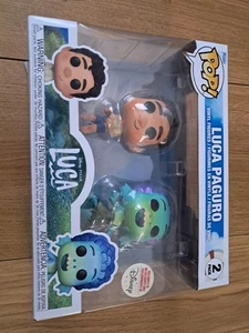 DISNEY/PIXAR LUCA PAGURO DISNEY EXCLUSIVE FUNKO POP 2 PACK BRAND NEW - Picture 1 of 4