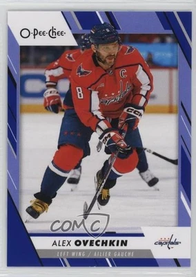 2023-24 O-Pee-Chee Blue Border Alex Ovechkin #8 - Image 1 of 2