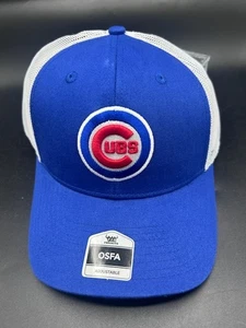 Chicago Cubs Mütze Cap Snapback Mesh unstrukturiert One Size blau - Bild 1 von 5