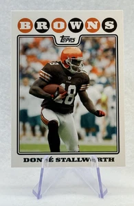 Donte Stallworth 2008 Topps #160 Cleveland Browns - Picture 1 of 2
