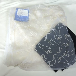 Stoff 2 Yards durchsichtig mit erhabenem Geist 60" breit - Bild 1 von 4