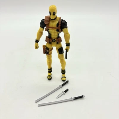 Deadpool Marvel Slapstick 4" Action Figure Loose 2017 Yellow Rainbow Squad X-Men - Image 1 of 4