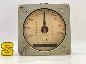 Henschel 220-0-220 Astern Ahead RPM Indicator Type 1 115V 50Hz. (Used) - Picture 1 of 12