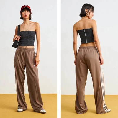 Adidas Originals Firebird Relaxed Women's Track Pants, Light Brown - MEDIUM - Image 1 of 4