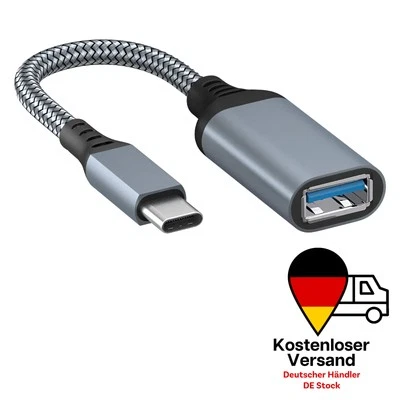 Adapter USB-C auf USB OTG Adapter - Typ-C auf USB 3.0 - 5 Gbps Datenübertragung - Bild 1 von 4