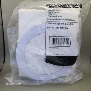 4 x 10 bolsas antipolvo comerciales Clarke 1471097510 10 cuartos - total 40 bolsas - Imagen 1 de 3