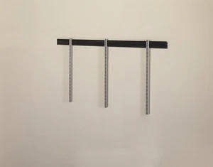 FastTrack Sistema di Stoccaggio Garage Binario Verticale, 25" Acciaio Lega Montaggio a Parete Nuovo - Foto 1 di 6