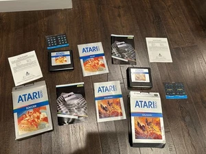 Atari 5200 Galaxian & Soccer Games CIB - Picture 1 of 23