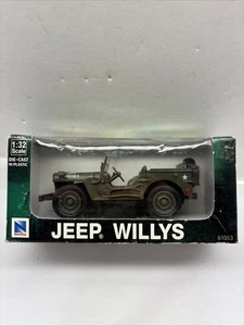 Willys Army Jeep Die-Cast Maßstab 1:32 - Bild 1 von 2