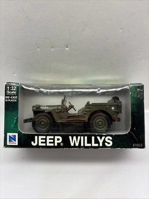 Willys Army Jeep Die-Cast 1:32 Scale - Image 1 of 2