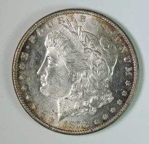 1878 S Morgan Silber Dollar 1 Dollar Münze Stempelglanz - Bild 1 von 2