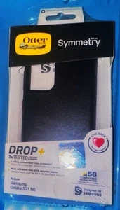 Otter Box symmetry series Samsung galaxy S21 5 G Black Case - Zdjęcie 1 z 2
