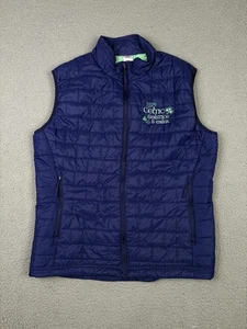 Celtic Solstice Five Miler Vest Mens Large Navy Quilted Puffer Full Zip 2024 - Picture 1 of 13