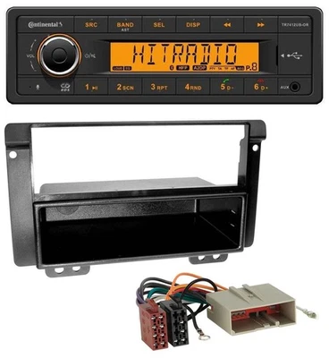 Continental MP3 Bluetooth AUX USB Autoradio für Landrover Freelander 2004-2007 - Bild 1 von 4