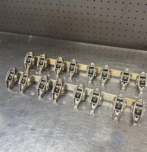 LS Rocker Arm Set - USED - GM 4.8L 5.3L 6.0L Set of 16 LS1 LS2 LS6 LQ4 LQ9 - Picture 1 of 5