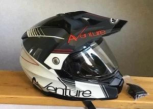 MTR Crosshelm Aventure Motorrad Roller Moped Quad Helm, Größe 57/58 Top - Bild 1 von 11