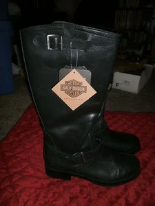 BOTAS HARLEY DAVIDSON NUEVAS CON ETIQUETAS CUERO GENUINO TACÓN 1 PULGADA Mujer’s 6.5 - Imagen 1 de 9