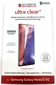 Ultra Clear Advanced Scratch Shatter Screen Protector for Samsung Galaxy Note 20 - Picture 1 of 2