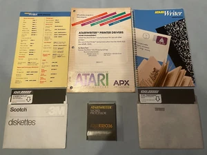 ATARIWRITER/PROOFREADER - Atari 400/800 Computer Software Disk+Cartridge TESTED! - Picture 1 of 1