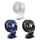 3-Gears Electric Fan Clipped Circulator Cooling Air Conditioner Desktop