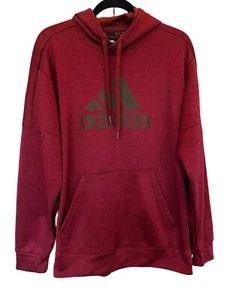 Adidas Climawarm Burgundy Neu ohne Etikett Hoodie Pullover Sweatshirt Herren Gr. L DH9012 - Bild 1 von 8