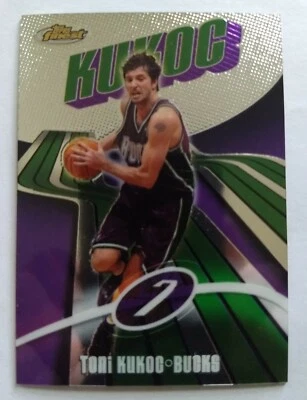 TONI KUKOC, 2003-04 TOPPS FINEST #71, BUCKS - Image 1 of 3