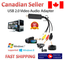 4 Channel USB 2.0 DVR Video Audio Capture Adapter Card DVD converter S video