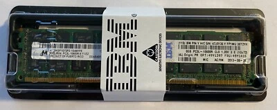 IBM 1x8GB MEMORY PC3L 10600R  CL9 ECC DDR3 SDRAM - 49Y1397 - New - Image 1 of 2