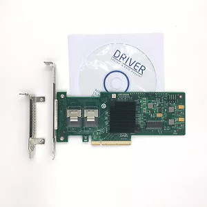 New LSI MegaRAID 9240-8i 8-port SAS SATA LSI00200 PCI-E RAID Controller Card - Picture 1 of 4