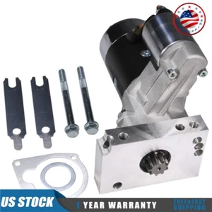 High Torque Mini Starter Small & Big Block Chevy 153 168 Tooth Compatible Black - Picture 1 of 18