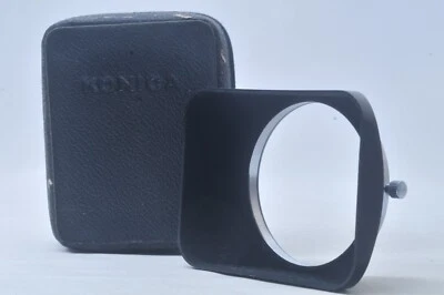 @ SakuraDo @ Near Mint & Rare @ Konica Rectangular Metal Lens Hood for 28mm F3.5 - Image 1 of 4